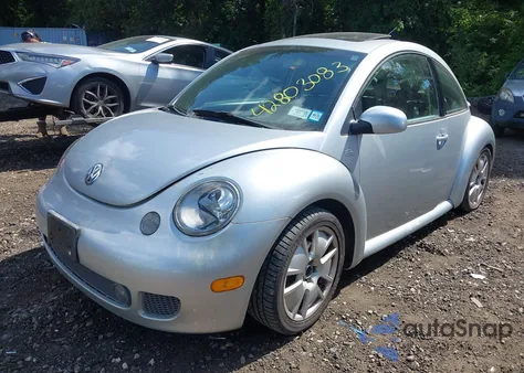 2002 Volkswagen New Beetle Turbo S from USA, damaged, VIN 3VWFE21C32M430604